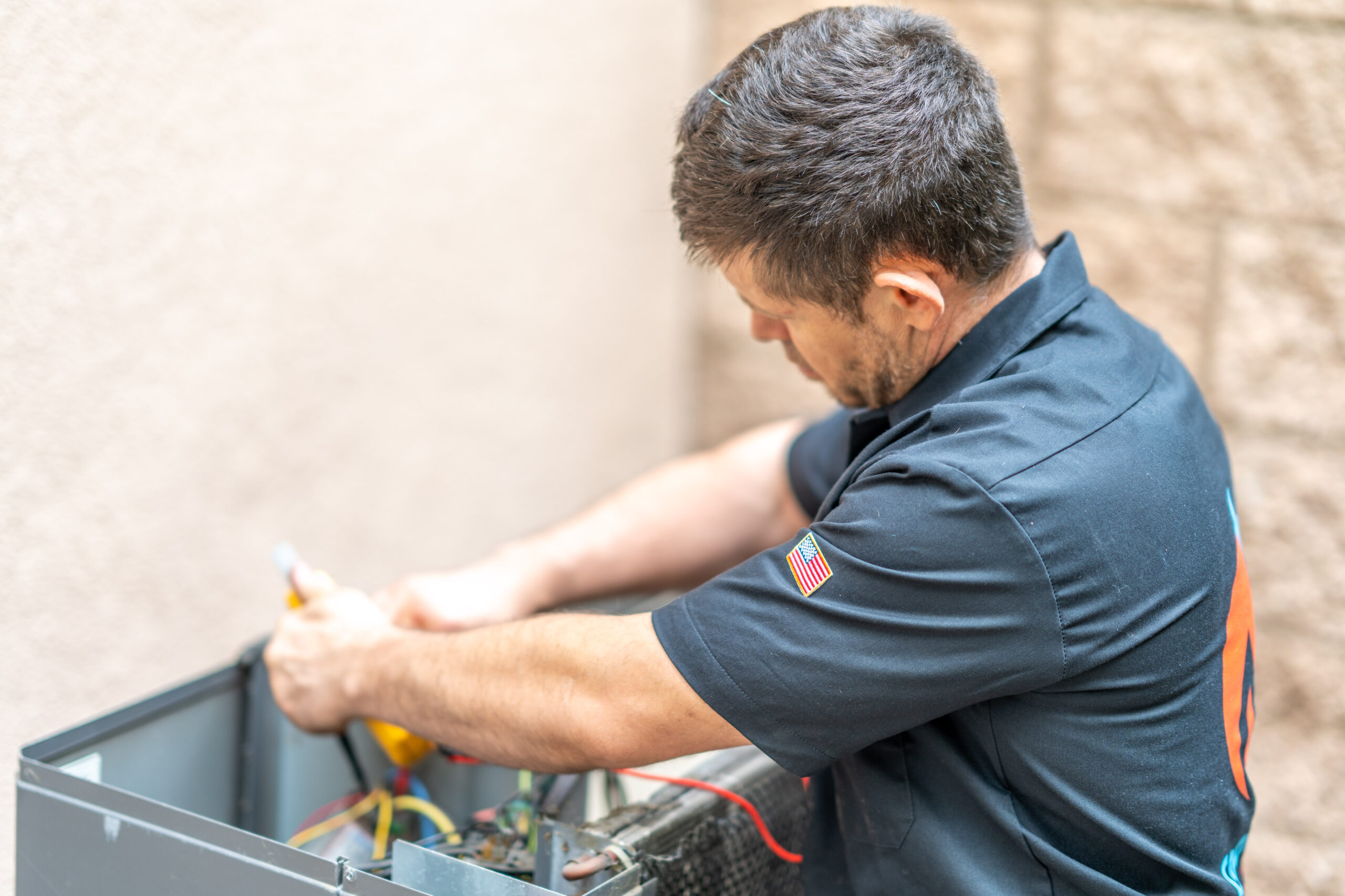 cooling and heating repair technician