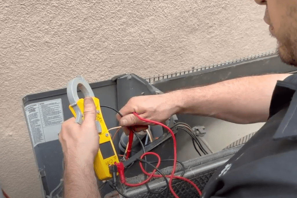 cooling and heating repair technician